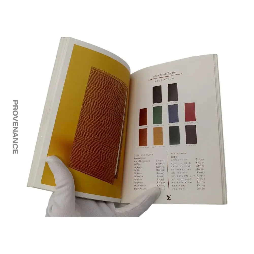 🔴 Louis Vuitton Catalogue Book - Agenda Diaries
